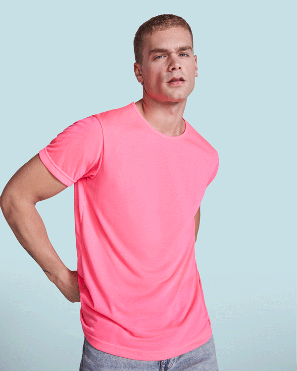 Camiseta fl&uacute;or Akita de Roly para personalizar