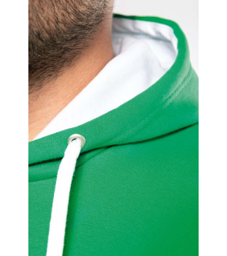 Sudadera personalizada con capucha contraste K446 Personalizar