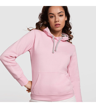 SUDADERA CAPUCHA BICOLOR URBAN MUJER