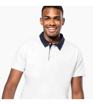 POLO JERSEY BICOLOR K260