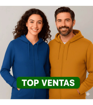 SUDADERA CREMALLERA Y CAPUCHA JHK