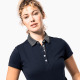 POLO JERSEY BICOLOR K261 MUJER