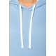 SUDADERA CAPUCHA CONTRASTADA MUJER K465