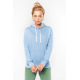 SUDADERA CAPUCHA CONTRASTADA MUJER K465